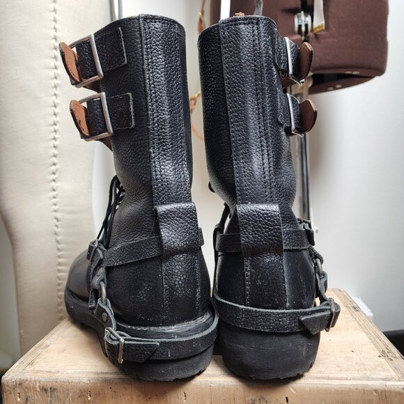 The Kooples Leather Combat boots - Picture 2 of 5